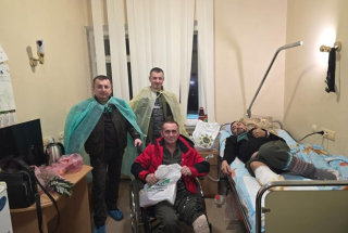 Візит до захисників