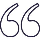 Декоративна іконка цитати