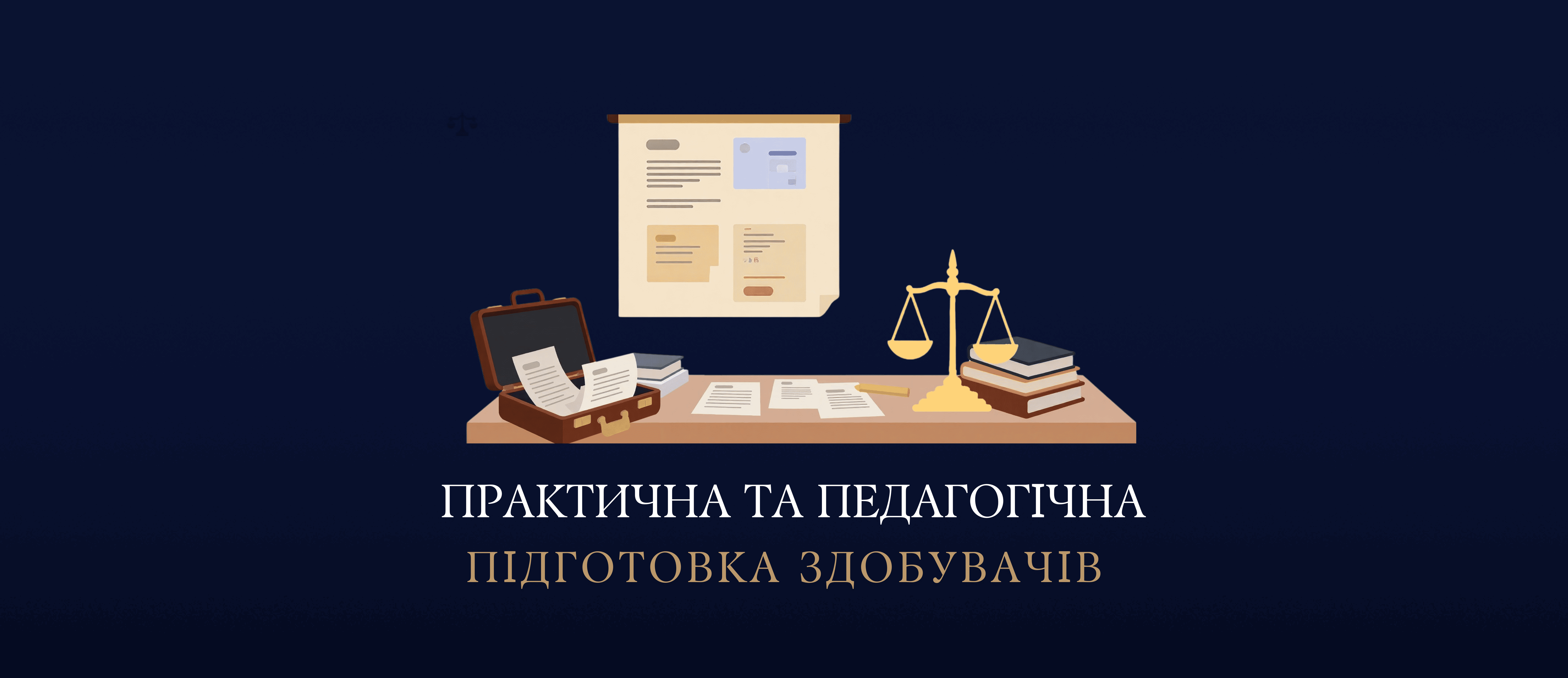 Практична та педагогічна підготовка здобувачів
